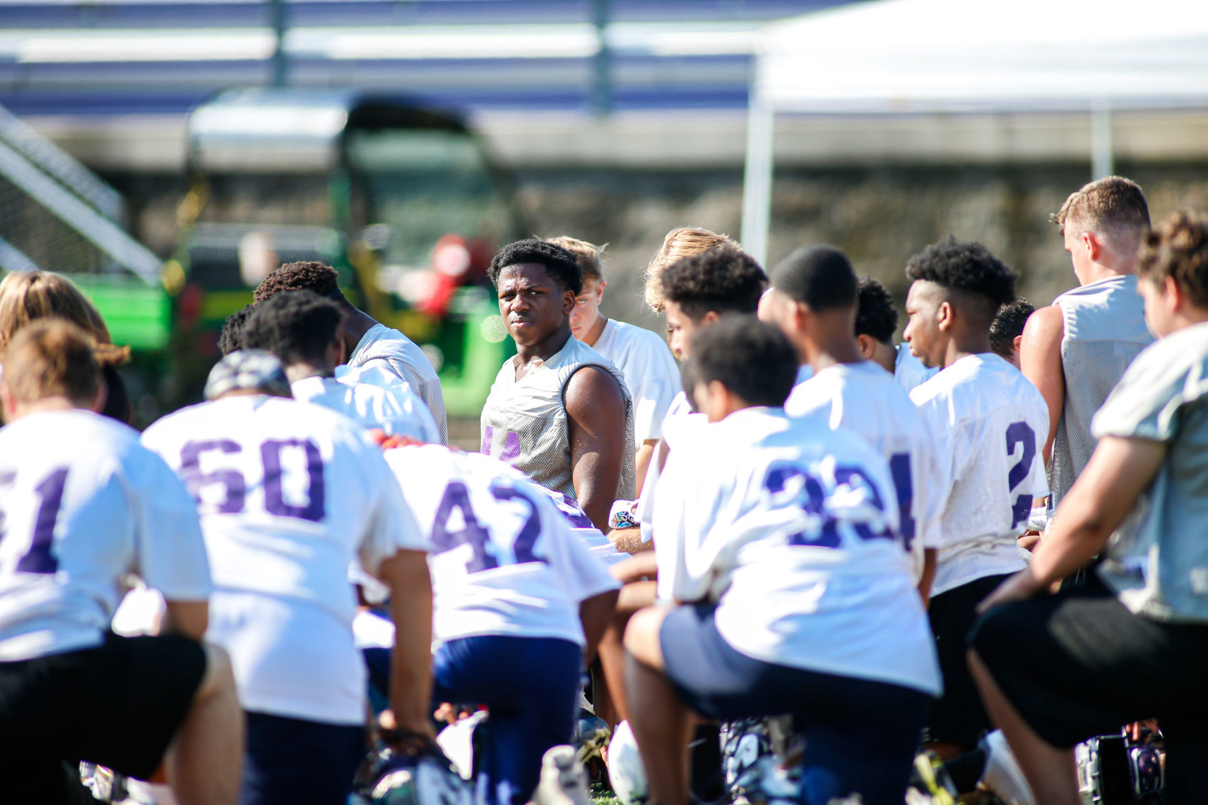Patrick Henry football practice